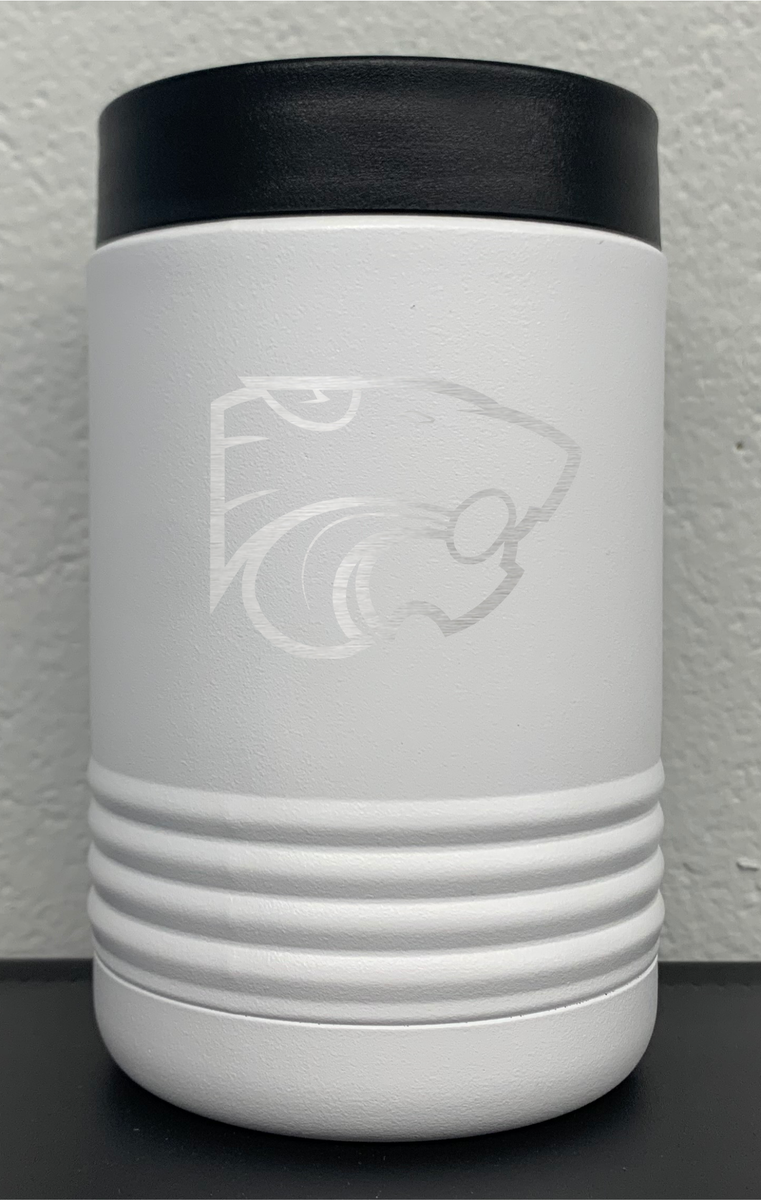 North Prairie Cougars Metal Beverage Koozie – Aj's Ts & Engraving