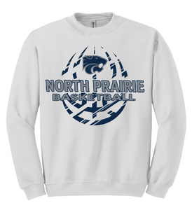 Adult Basketball Crewneck Sweatshirt