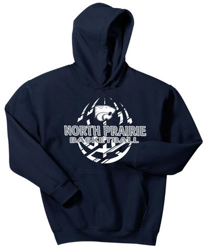 Youth Basketball Hooded Sweatshirt