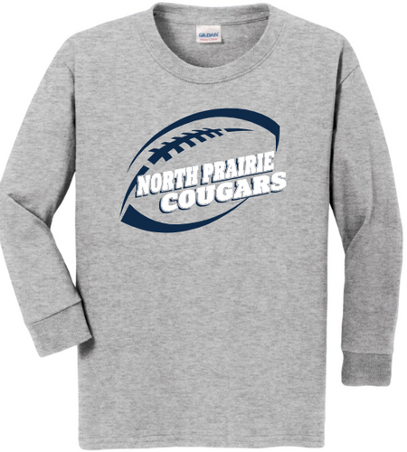 Youth Gildan Football Long Sleeve