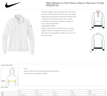 Load image into Gallery viewer, Nike Ladies Cougars Fleece 1/2 Zip