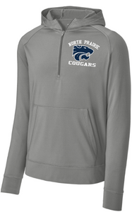 Adult North Prairie Cougars 1/2zip Hoodie