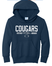 Load image into Gallery viewer, Youth Port &amp; Company Fleece Hooded Sweatshirt