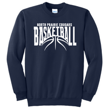 Load image into Gallery viewer, Adult Basketball Crewneck Sweatshirt
