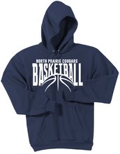 Load image into Gallery viewer, Adult Basketball Hooded Sweatshirt